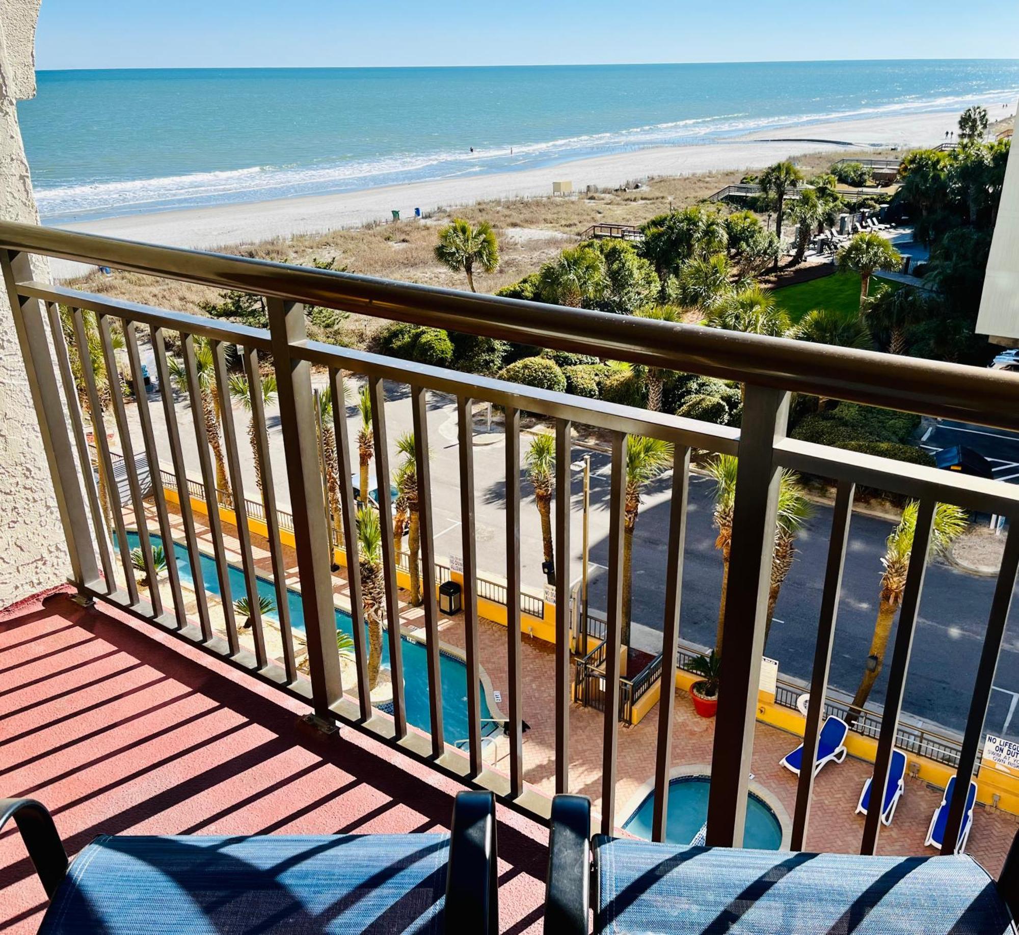 Azure Bliss Oceanfront Condo Sleeps 6 미를 비치 외부 사진