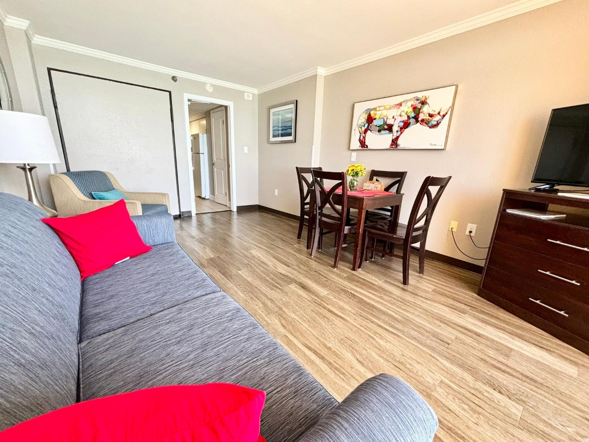 Azure Bliss Oceanfront Condo Sleeps 6 미를 비치 외부 사진