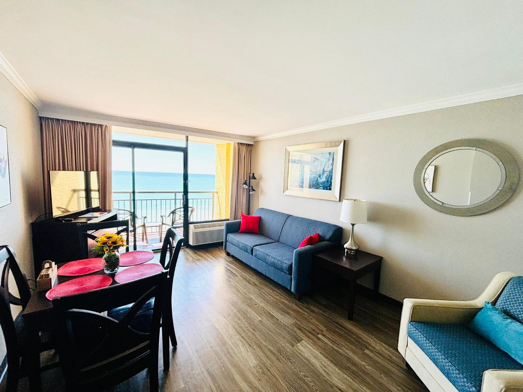 Azure Bliss Oceanfront Condo Sleeps 6 미를 비치 외부 사진